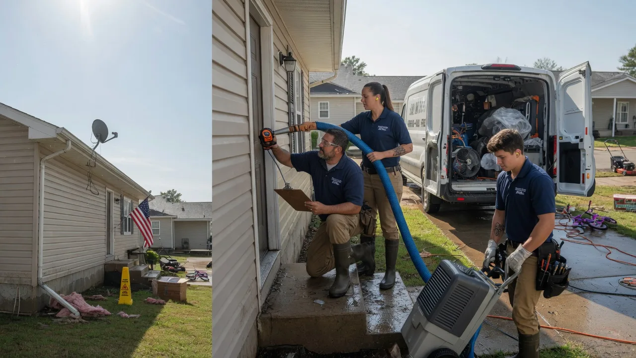 Ceiling Water Damage Restoration in Lone Rock, WI near me